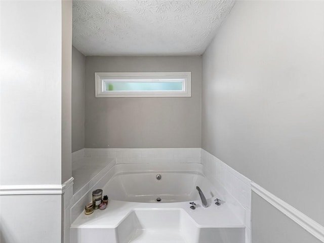 30 Court S, Ellenwood, GA 30294 - full bath with a bath and a textured ceiling