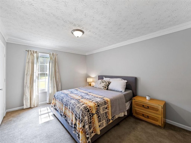 30 Court S, Ellenwood, GA 30294 - bedroom with carpet, crown molding, and a textured ceiling