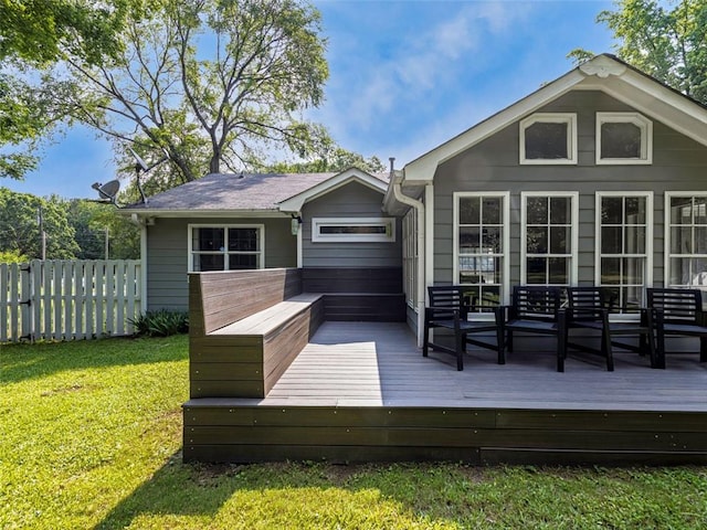 30 Court S, Ellenwood, GA 30294 - view of wooden deck