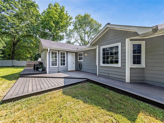 30 Court S, Ellenwood, GA 30294 - back of house featuring a deck