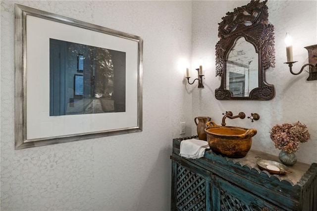 92 Old Ivy Rd NE Unit 6, Atlanta, GA 30342 - bathroom featuring vanity and radiator heating unit