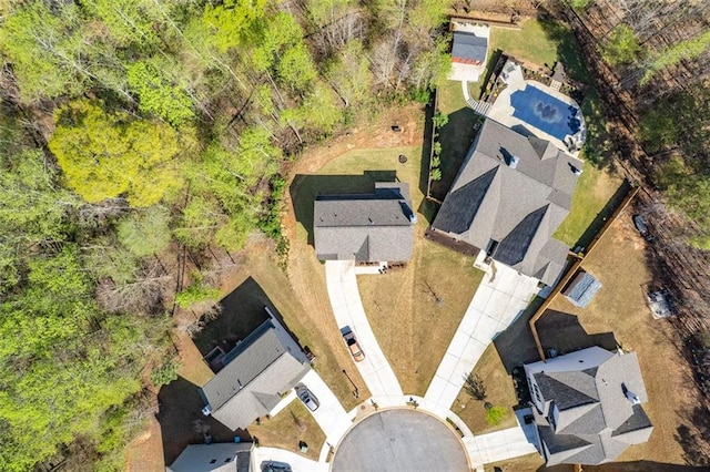 drone / aerial view