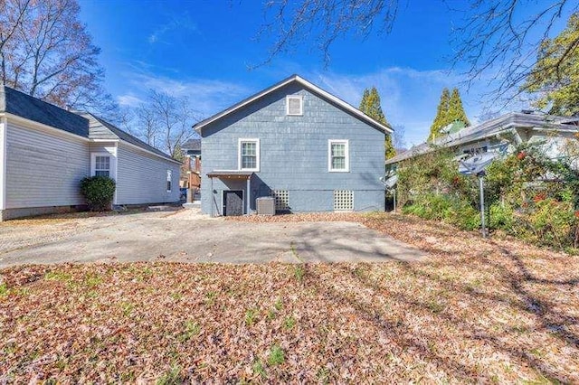 view of back of house