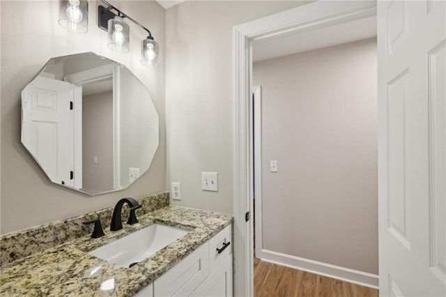 bathroom with tile patterned flooring, vanity, and washtub / shower combination