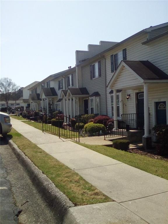 view of street