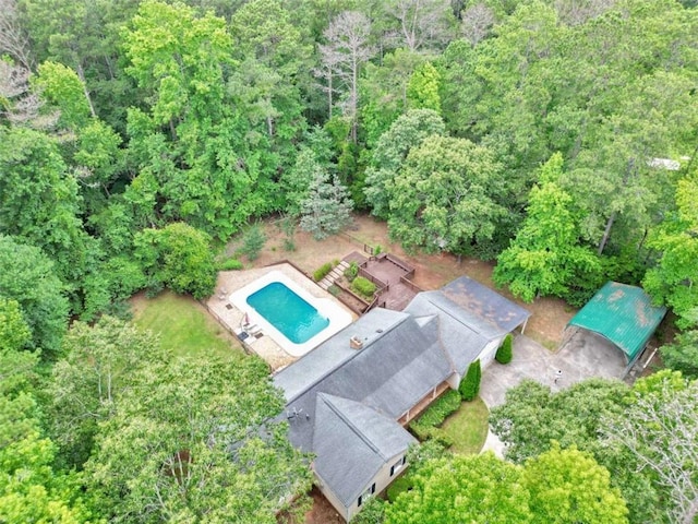 280 W Knight Rd W, Mcdonough, GA 30252 - drone / aerial view of a pool