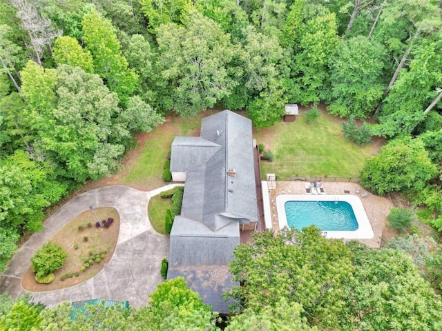 280 W Knight Rd W, Mcdonough, GA 30252 - drone / aerial view of a pool area