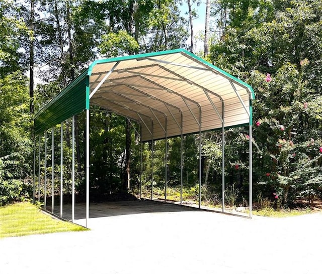 280 W Knight Rd W, Mcdonough, GA 30252 - view of parking / parking lot featuring a carport and driveway
