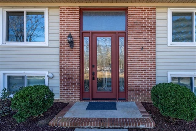 view of property entrance