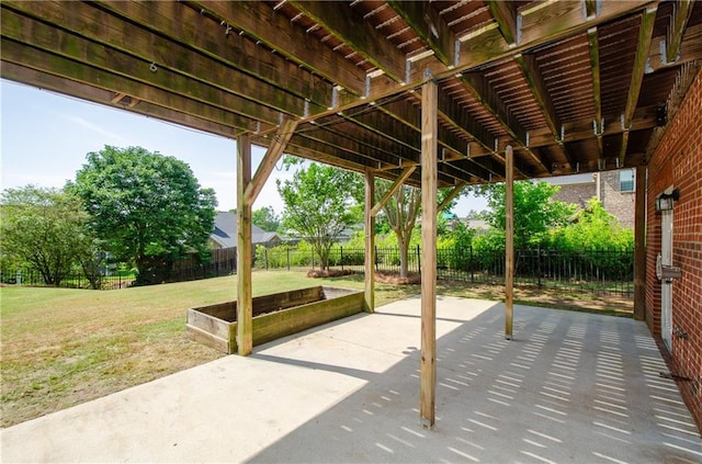 view of patio