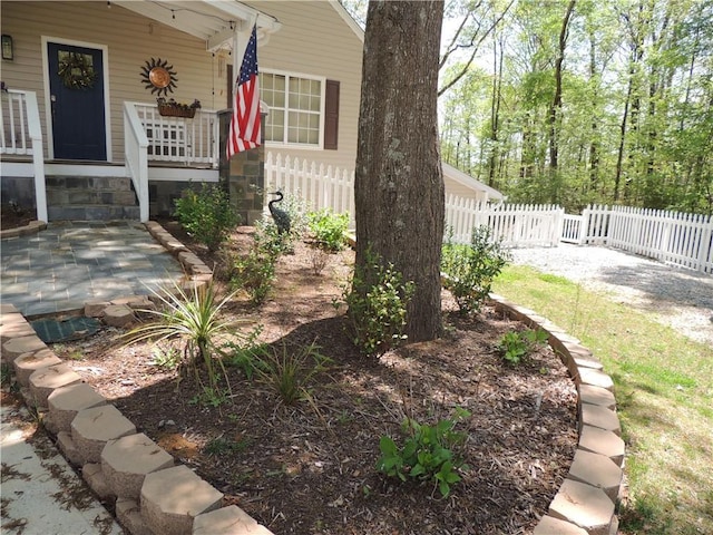 9050 Pine Tree Cir, Gainesville, GA 30506 - view of exterior entry featuring a porch