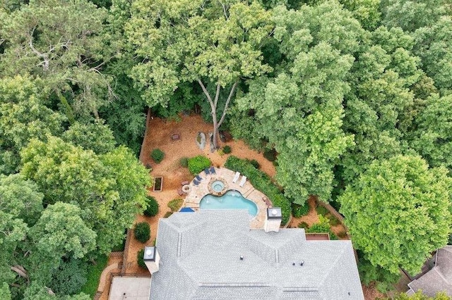 drone / aerial view