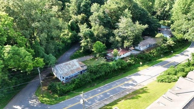 22 Honeysuckle Ln, Dahlonega, GA 30533 - bird's eye view of a heavily wooded area