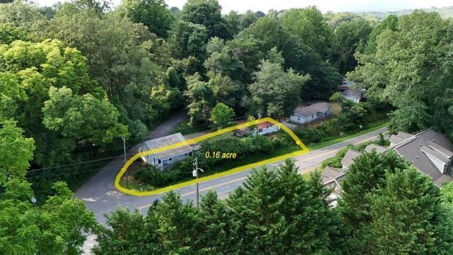 22 Honeysuckle Ln, Dahlonega, GA 30533 - bird's eye view of a forest
