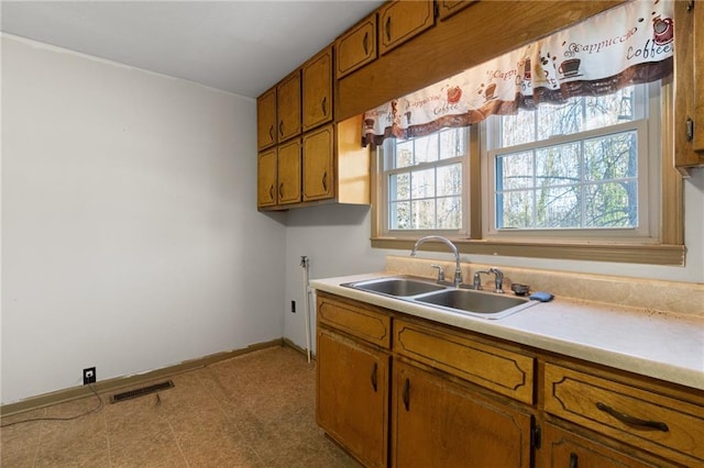 kitchen with sink