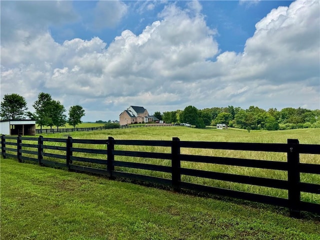 311 Langston Rd SE, Calhoun, GA 30701 - view of yard with a rural view and an outbuilding