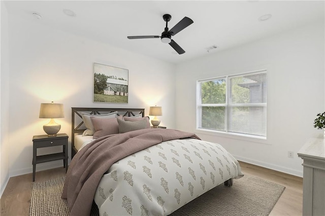 1500 Murphy Ave SW, Atlanta, GA 30310 - bedroom featuring baseboards, wood finished floors, and a ceiling fan