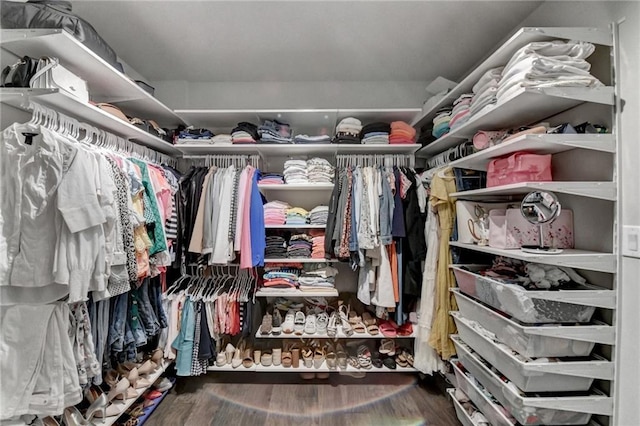 3925 Sierra Knolls Ct, Cumming, GA 30040 - walk in closet with wood finished floors