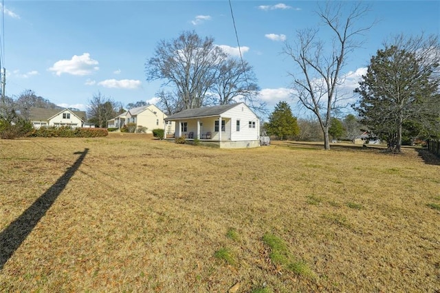 view of yard