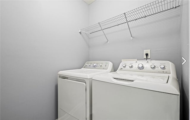 1332 Adcox Sq, Stone Mountain, GA 30088 - clothes washing area featuring separate washer and dryer
