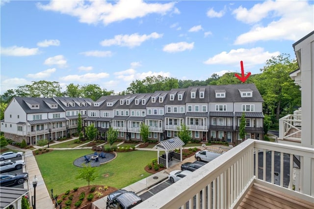 4200 Legacy Ln Unit 22, Acworth, GA 30101 - balcony with a residential view