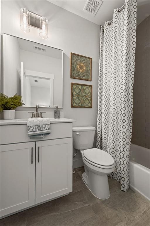 4200 Legacy Ln Unit 22, Acworth, GA 30101 - full bathroom featuring toilet, vanity, and shower / tub combo