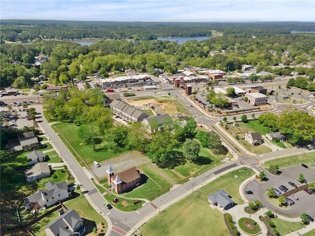 4200 Legacy Ln Unit 22, Acworth, GA 30101 - aerial overview of property's location with a nearby body of water and a forest