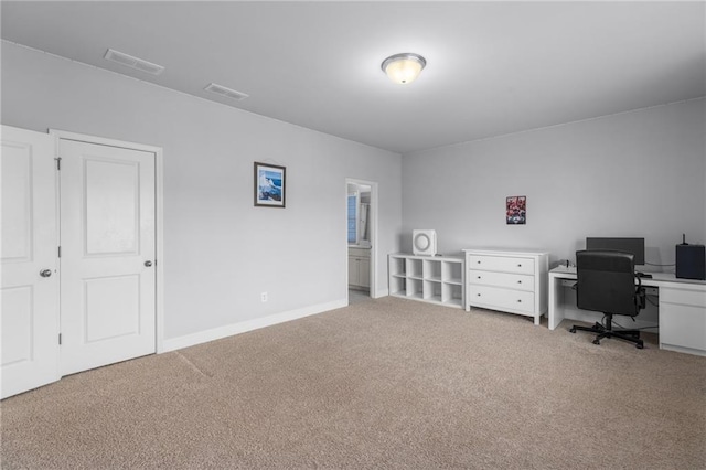 3380 Labrouste Cv, Duluth, GA 30097 - carpeted home office featuring baseboards and visible vents