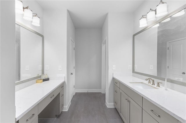 3380 Labrouste Cv, Duluth, GA 30097 - bathroom with baseboards and vanity