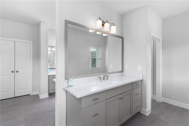 3380 Labrouste Cv, Duluth, GA 30097 - bathroom with baseboards and vanity