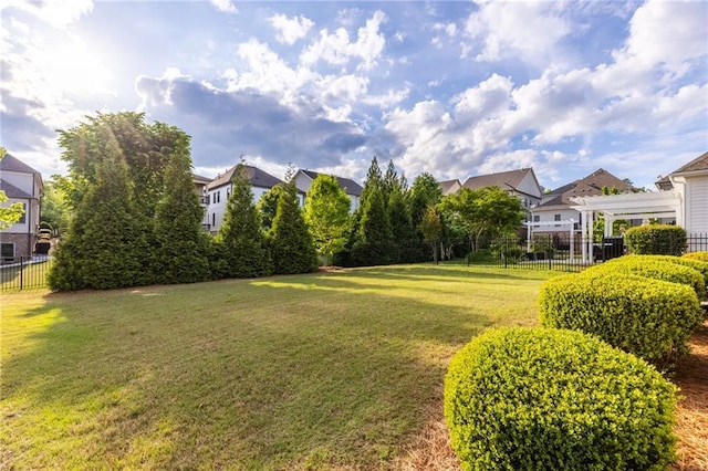 3380 Labrouste Cv, Duluth, GA 30097 - view of yard featuring fence and a residential view