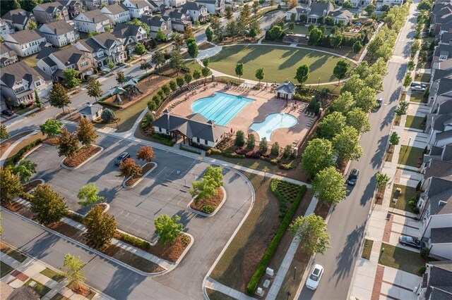 3380 Labrouste Cv, Duluth, GA 30097 - drone / aerial view with a residential view
