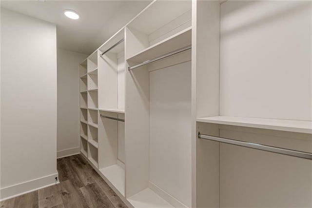 668 Liella Park SE, Atlanta, GA 30312 - spacious closet featuring dark hardwood / wood-style floors