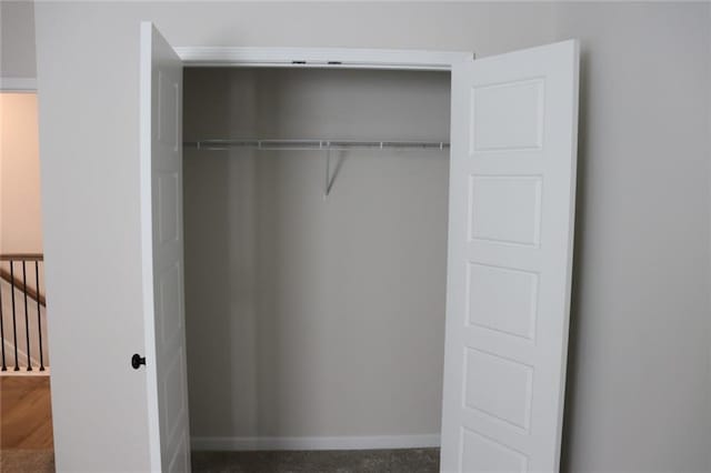 view of closet