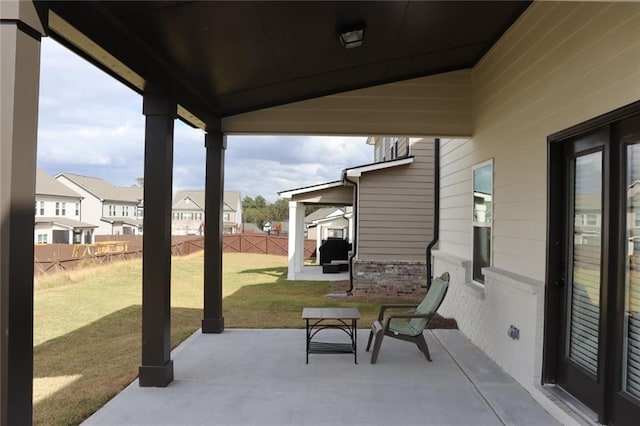 view of patio