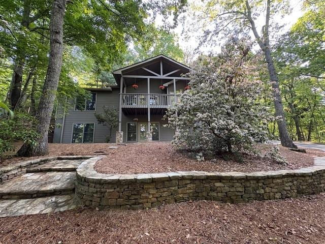 71 Yellow Root Dr, Big Canoe, GA 30143 - view of rear view of house