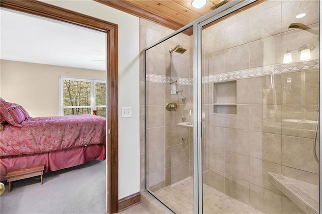 71 Yellow Root Dr, Big Canoe, GA 30143 - ensuite bathroom featuring a shower stall