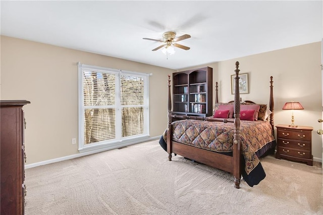 71 Yellow Root Dr, Big Canoe, GA 30143 - carpeted bedroom with baseboards and a ceiling fan