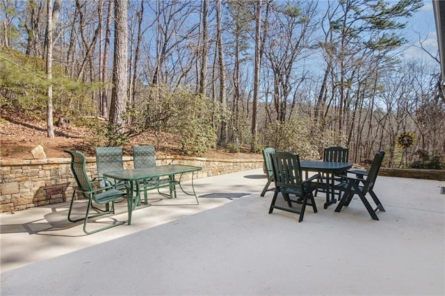 71 Yellow Root Dr, Big Canoe, GA 30143 - view of patio featuring outdoor dining area