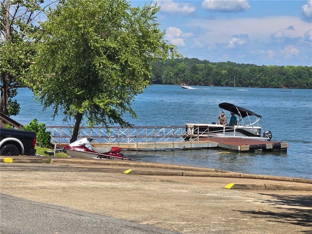 3363 War Hill Park Rd, Dawsonville, GA 30534 - dock featuring a water view