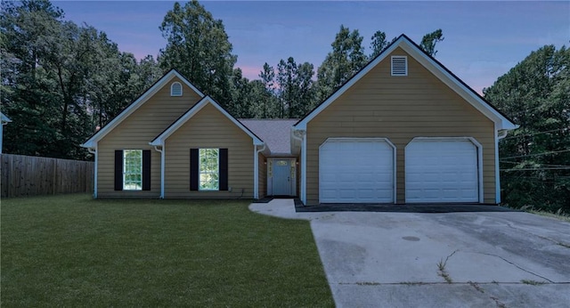 6445 Marsham Dr, Atlanta, GA 30349 - view of front of house featuring driveway and an attached garage