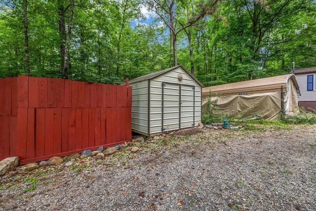 131 W Blue Branch Rd, Eatonton, GA 31024 - view of shed