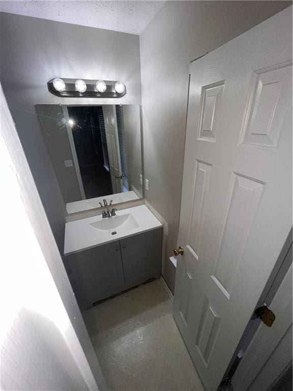142 Benfield Cir, Cartersville, GA 30121 - bathroom featuring a textured ceiling and vanity