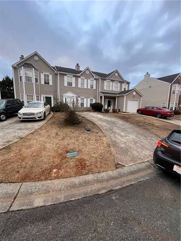 142 Benfield Cir, Cartersville, GA 30121 - view of front of property with a garage