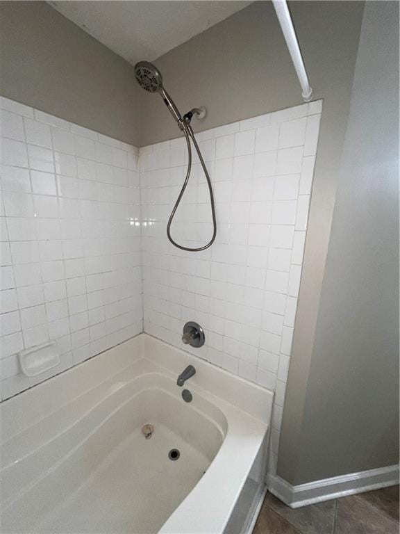 142 Benfield Cir, Cartersville, GA 30121 - bathroom with tile patterned floors and tub / shower combination