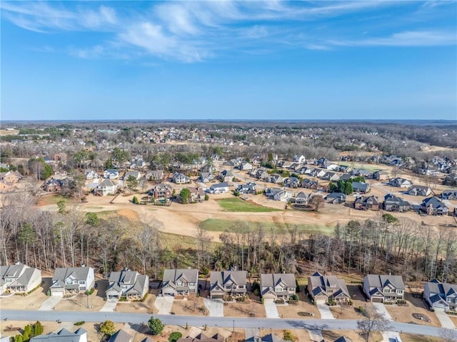 birds eye view of property featuring a residential view