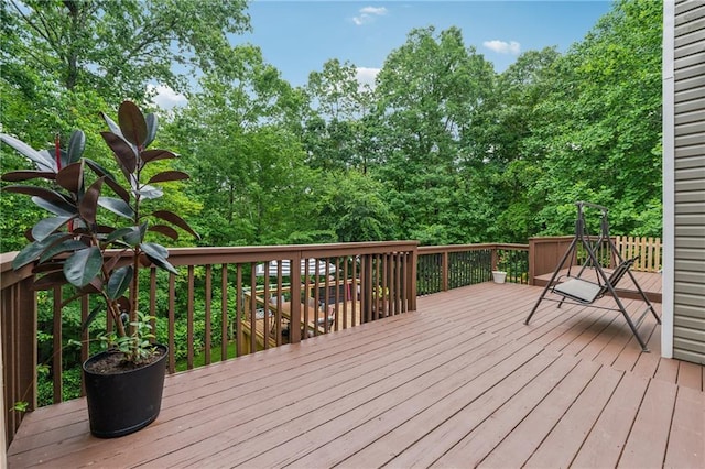 58 Hampton Forest Ct, Dahlonega, GA 30533 - view of wooden deck