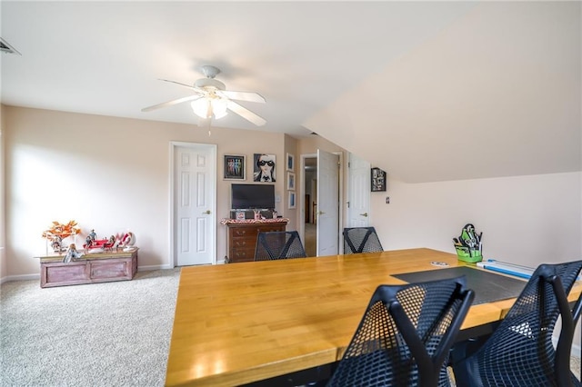 1997 Shaker Falls Ln, Lawrenceville, GA 30045 - office with carpet floors, ceiling fan, and baseboards