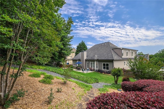 1997 Shaker Falls Ln, Lawrenceville, GA 30045 - rear view of house with a patio