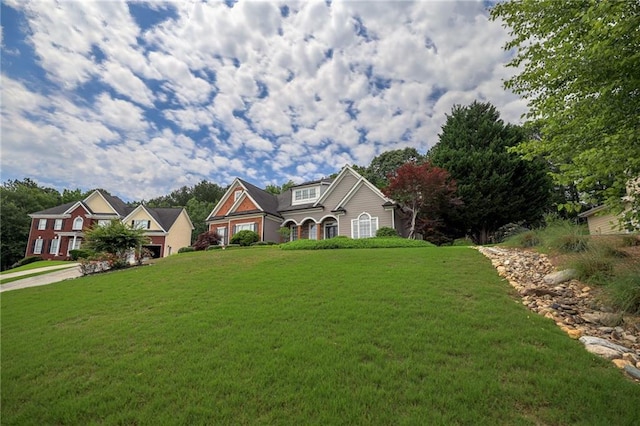 1997 Shaker Falls Ln, Lawrenceville, GA 30045 - view of front of home with a front yard